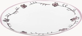 Dinerborden Midnight Flowers van Fine Bone China, 2-delig