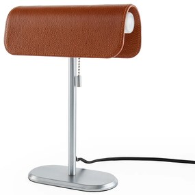 Bureaulamp van verchroomd ijzer, Vilmo