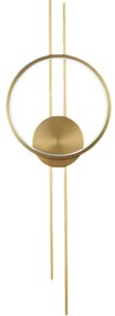 WANDLAMP LED APP1781-W BRUSH GOLD