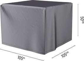 Platinum Aerocover vuurtafelhoes - Ademende hoes voor vuurtafels 105 x 105 x H50cm