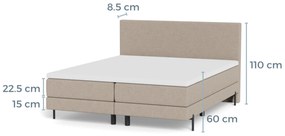 Boxspring Home 105 - Snel leverbaar – Bij Swiss Sense
