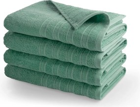 Handdoek DoubleLife  Recycled Cotton Collectie– 4 stuks – 70×140 – stone green