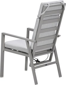 Garden Impressions Kasper tuinstoel verstelbaar - taupe