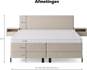 Boxspring Home 105 - Snel leverbaar – Bij Swiss Sense