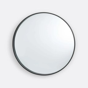 Ronde spiegel, zwart  Ø80 cm, Alaria