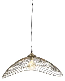 Design hanglamp messing draad 64cm - Pia Design E27 rond Binnenverlichting Lamp