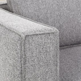 Hoekbank Grijs Boucle Hoek Links