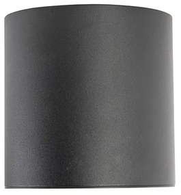 Design opbouwspot zwart GU10 111mm - Impact Honey