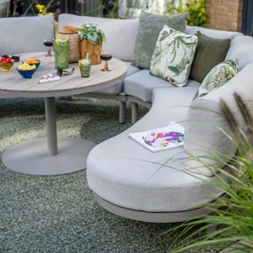 Garden Impressions Mallorca loungeset 3-delig - taupe