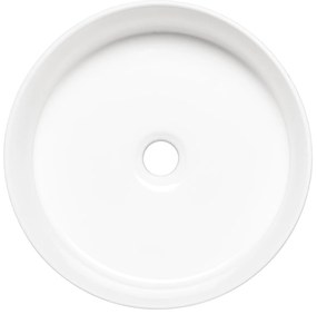 Kerra KR704 waskom rond glans wit 36x36x12cm