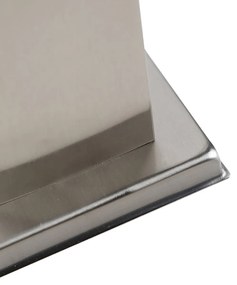 Buitenlamp staal incl stopcontact IP44- Malios met grondpin en kabelmof