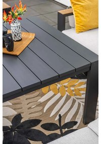 Garden Impressions Malakka lounge dining set 5-delig - valley sand - light teak look