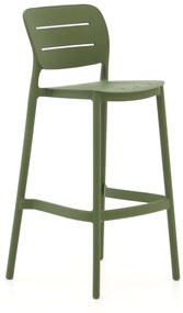 Barkruk tuin | Forza  Pazzia | Kunststof | Groen | Tuinstoel | Stapelbaar | Kees Smit Tuinmeubelen