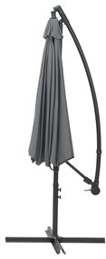 Garden Impressions Athene zweefparasol Ø300 cm - licht grijs