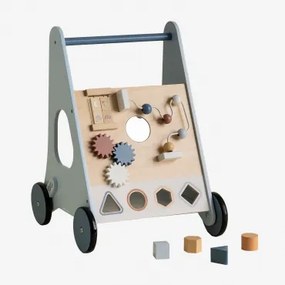 Multifunctionele Houten Loopwagen Bandile Kids Hemelsblauw - Sklum