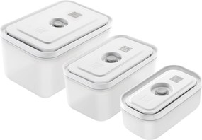 ZWILLING Fresh &amp; Save Vacuümdozenset, S/M/L / 3-delig, Kunststof, semitransparant-Grijs - Fresh &amp; Save - ZWILLING