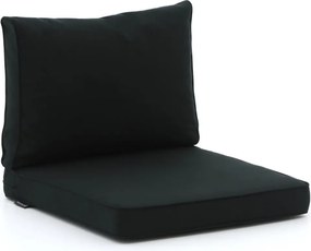 Loungekussen Tuin | Zwart | Outdoor Textiel | Madison | 60x60cm | Kees Smit Tuinmeubelen