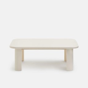 Salontafel met gebeeldhouwde poten, lengte 88 cm, MORTI