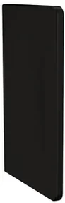 Plieger Kansas schaamschot 73x47.5cm matzwart