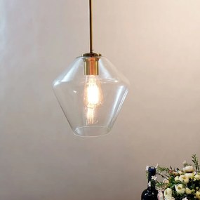 Glazen plafondlamp APP440-1CP Transparent