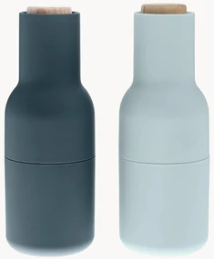 Zout & pepermolen Bottle Grinder met beukenhouten deksel, 2-delig