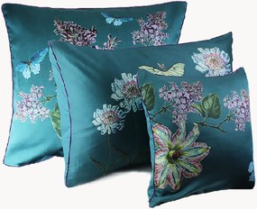 Katoensatijnen kussenhoes Mille Iris