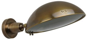 Muurspot Gisborne Swirl Antiek Messing