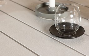 The Outsider Tuintafel - Toscane - Wit - Alu/Polywood - 205x90 cm - The Outsider