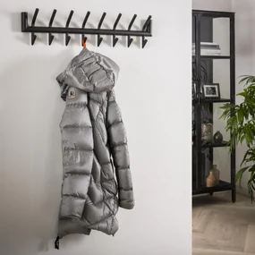 Moderne Wandkapstok Antraciet 78 Cm