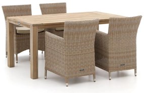 Intenso Borno/ROUGH-S 160cm dining tuinset 5-delig
