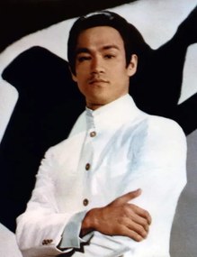 Kunstfotografie Bruce Lee, (30 x 40 cm)