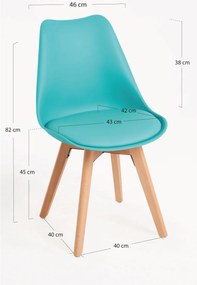 Pakket van 4 Synk Basic stoelen