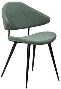 Dan-Form Napoleon Design Eetkamerstoel Groen Boucle