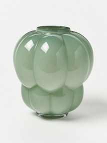 Mondgeblazen glazen vaas Uva, H 22 cm