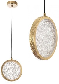Kristallen Hanglamp LED G089-1CP Złota