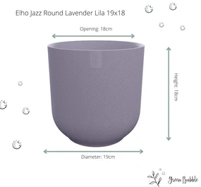 Pot Elho Jazz Round Lavender Lilac