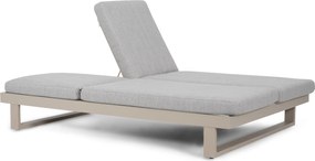 Lifestyle Garden Furniture Massimo Ligbed Met Kussen Loft/earth Aluminium Taupe