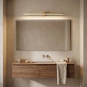 Badkamer LED-wandlamp SWE048-1W 80cm GOLD BRUSH