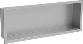 Mexen X-Wall-R nisplank met flens 60 x 20 cm, inox - 1910602010