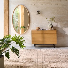 Halmeubel, schoenenkast, Oreko