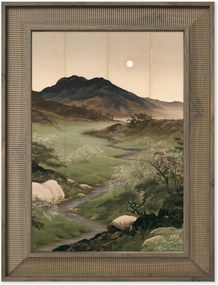 Ingelijste digitale print Edo Fields