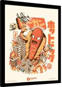 Ingelijste poster Ilustrata - Great Hot Dog