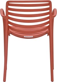 Garden Impressions Mees tuinstoel terra - 4 stuks