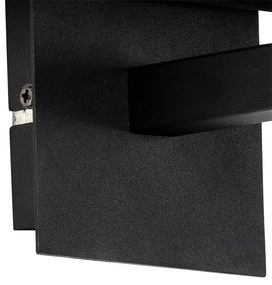 Moderne wandlamp zwart met goud - VT 1