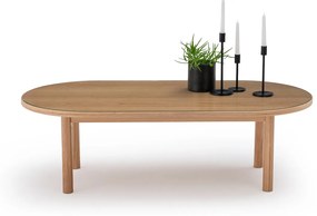 Salontafel eik en glas, Evergreen