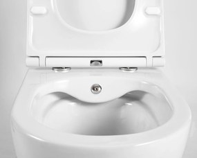 Sanigoods Pieter randloos toiletpot met bidetsproeier wit glans