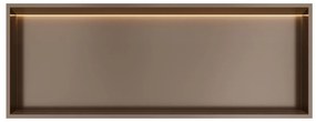 Hotbath &More inbouwnis met verlichting 30x80x10cm tuscan bronze