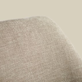 Beige Eetkamerstoel Met Armleuningen