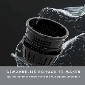 Niceey Slowjuicer - 900ml - Zwart