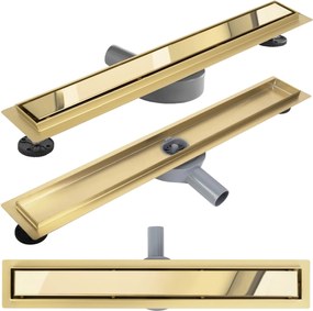 Lineaire afvoer Rea Neox Pro Gold 80